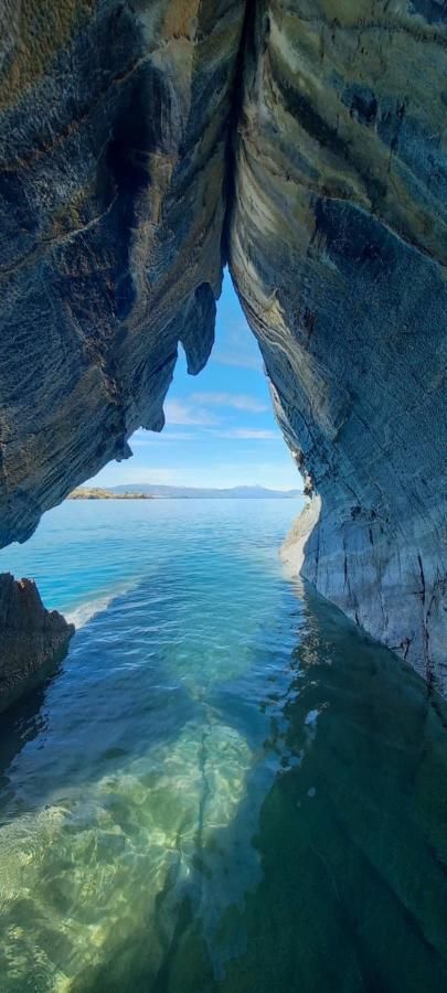 Cabana Cavernas Austral Puerto Sanchez 빌라 외부 사진