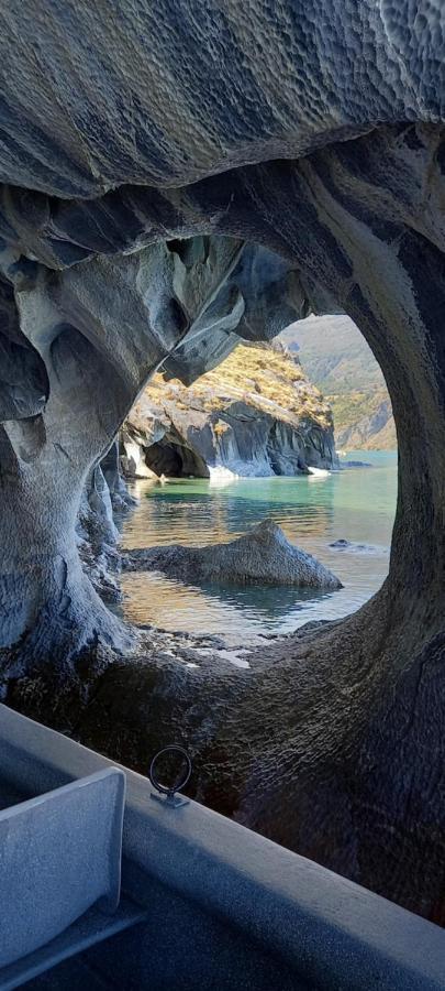 Cabana Cavernas Austral Puerto Sanchez 빌라 외부 사진